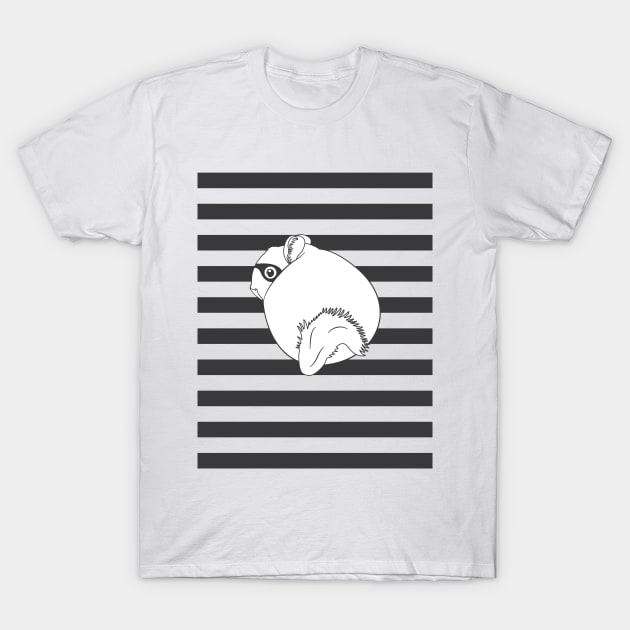 Prison Chinchilla Thief T-Shirt by LulululuPainting